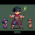 create a pixel art character sprite