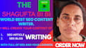 write SEO articles blog posts scripts professional speeches