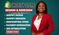 design, shopify dropshipping store, redesign shopify store, shopify website