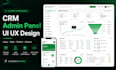 design saas UI UX, web app dashboard and mobile app in figma
