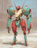 draw a mecha and robot art