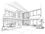 sketch interior and exterior architectural designs