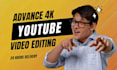 do professional video editor for youtube