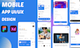 do app ui ux webiste design, app design ui or figma web app