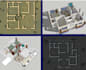 design 2d plans 3d elevations and interior for your building