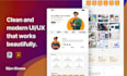 figma landing page with modern and user friendly design