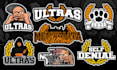 design custom ultra football stickers for your club, ultras, barra brava