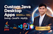 develop java swing gui desktop application with mysql jdbc database