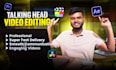 do professional talking head video editing with motion graphics