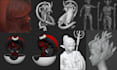 convert 2d to 3d image to 3d model stl character modelling 3d sculpt 3d printing