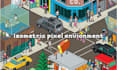 pixel game art pixel character sprite sheet pixel background isometric pixel art