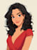 draw a professional disney style cartoon character