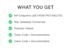 build a secure rest API using node js and sql