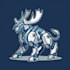 design mecha robot mascot logo with express delivery