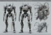 design 3d sci fi mech, robot and creature concept models