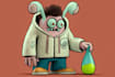 design a 2d cartoon character