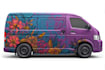 do vehicle wrap design, caravan wrap design, van wrap design