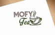 design coffee logo, tea, café, green tea, tea