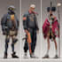 make a sci fi, cyberpunk, fantasy character design sci fi art