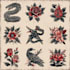 create cyber sigilism tribal design