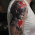 draw a custom tattoo design as a tattoo artist