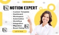 build custom notion template for your notion workspace as a notion expert