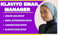 manage you email on klaviyo