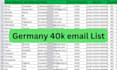 do niche targeted valid email list, b2b, bulk email list