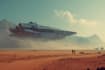 design spaceship, sci fi illustration and sci fi art