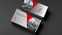 create a modern business card design in canva