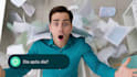 create a cinematic ai video including 2d 3d motion graphics