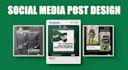design custom business social media post design