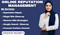 improve your online reputation, ORM, expert reverse SEO to hide negative links