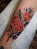 create sleeve tattoo design in geometric style