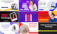 create urgent social media posts, banner, and flyer in 24 hour