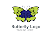 design an elegant and unique butterfly logo for your brand or business