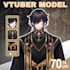 craft vtuber model, live 2d vtuber model, 2d vtuber model, live2d model