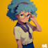 do anime moe style from cartoon
