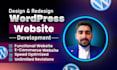 build a wordpress website business site or blog website
