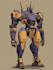 make character mecha robot illustration