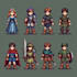 create 2d game characters and sprite sheets