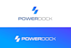 do modern ecommerce retail online store shop logo design