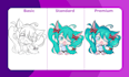 draw cute custom chibi characters for you