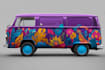 design a custom vehicle wrap, car