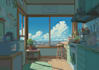 make anime style art and animated backgrounds