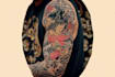 make a traditional japanese irezumi tattoo