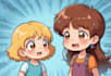 draw cute children comic cartoon in this style
