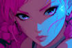 make anime style illustration