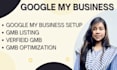 set up gmb profile verification, gbp optimization