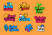create  chocolate, sweets, ice, chamoy, snacks, food logo
